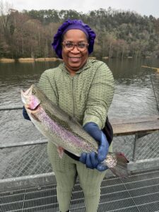 rainbow trout fishing