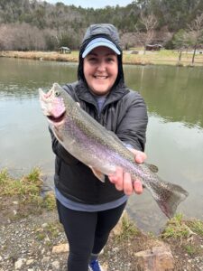 rainbow trout fishing