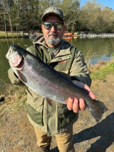 rainbow trout fishing