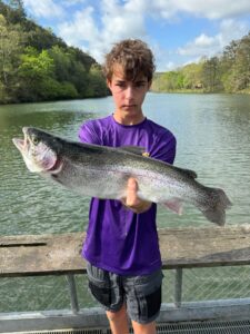 rainbow trout fishing