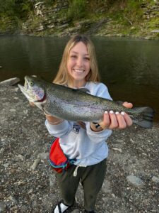 rainbow trout fishing