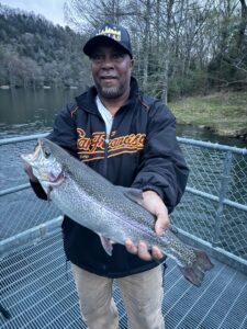 rainbow trout fishing