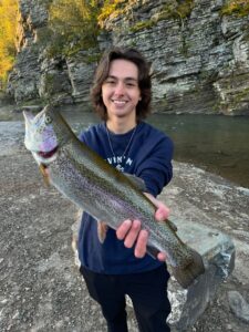 rainbow trout fishing