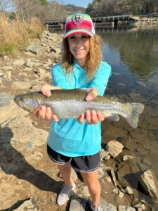 rainbow trout fishing