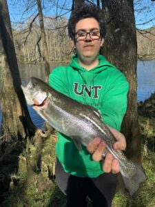 rainbow trout fishing