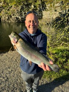 rainbow trout fishing