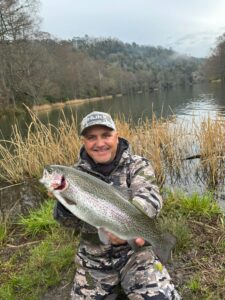 rainbow trout fishing