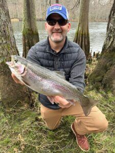 rainbow trout fishing