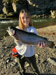 rainbow trout fishing